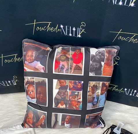 Customized 9 Panel Photo Pillow