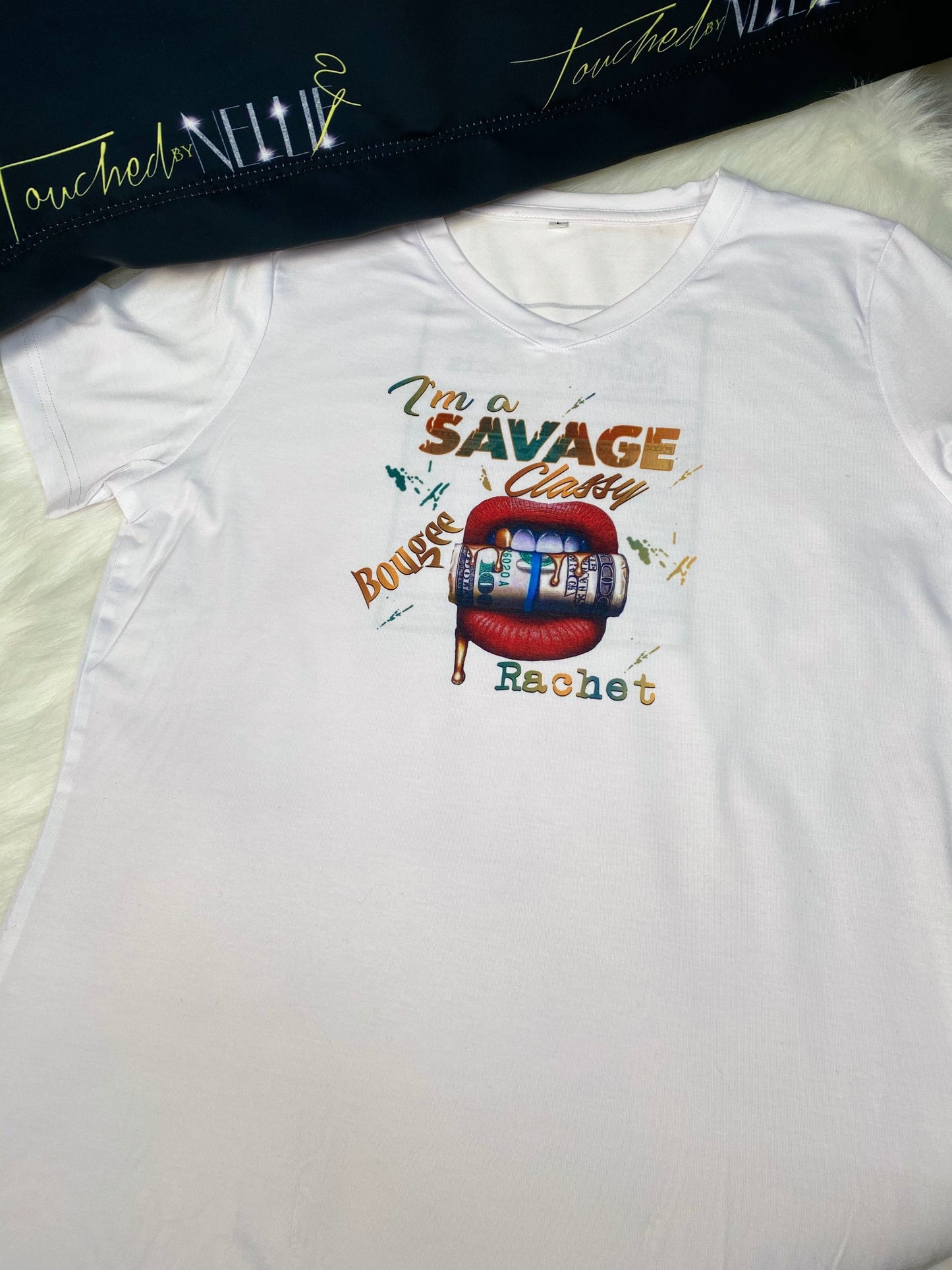 Savage Money "T" - 2 sided Print