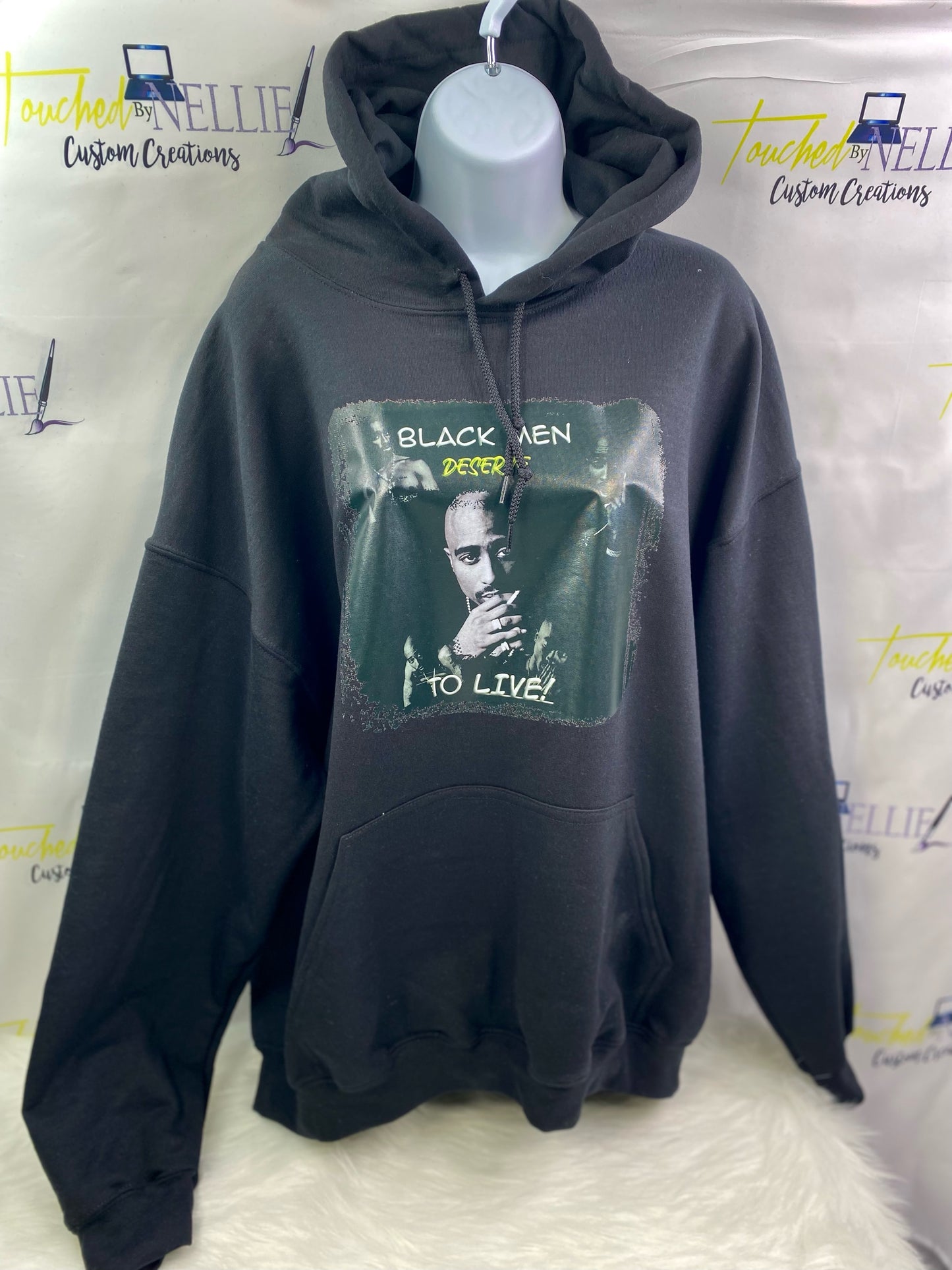Black Men Deserve To Live - Hoodie
