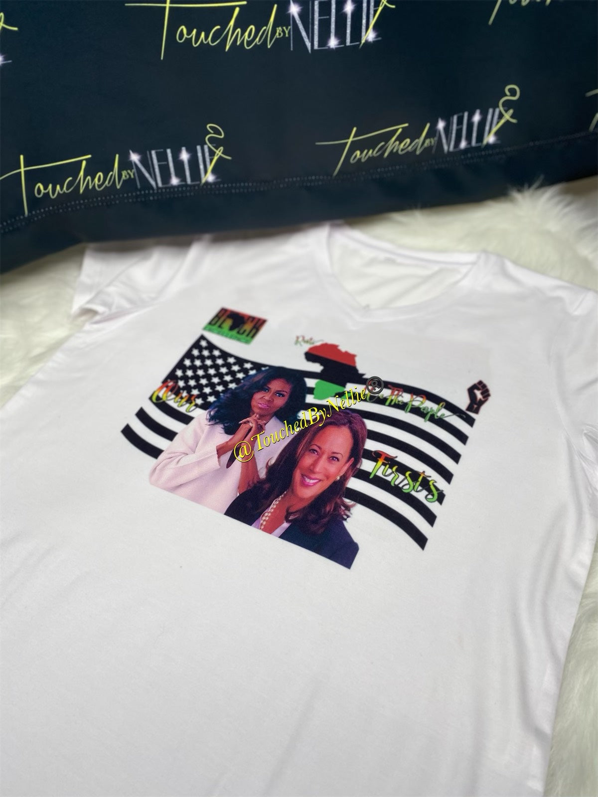 Our Firsts (1st Lady & 1st VP) 2 Sided T-Shirt