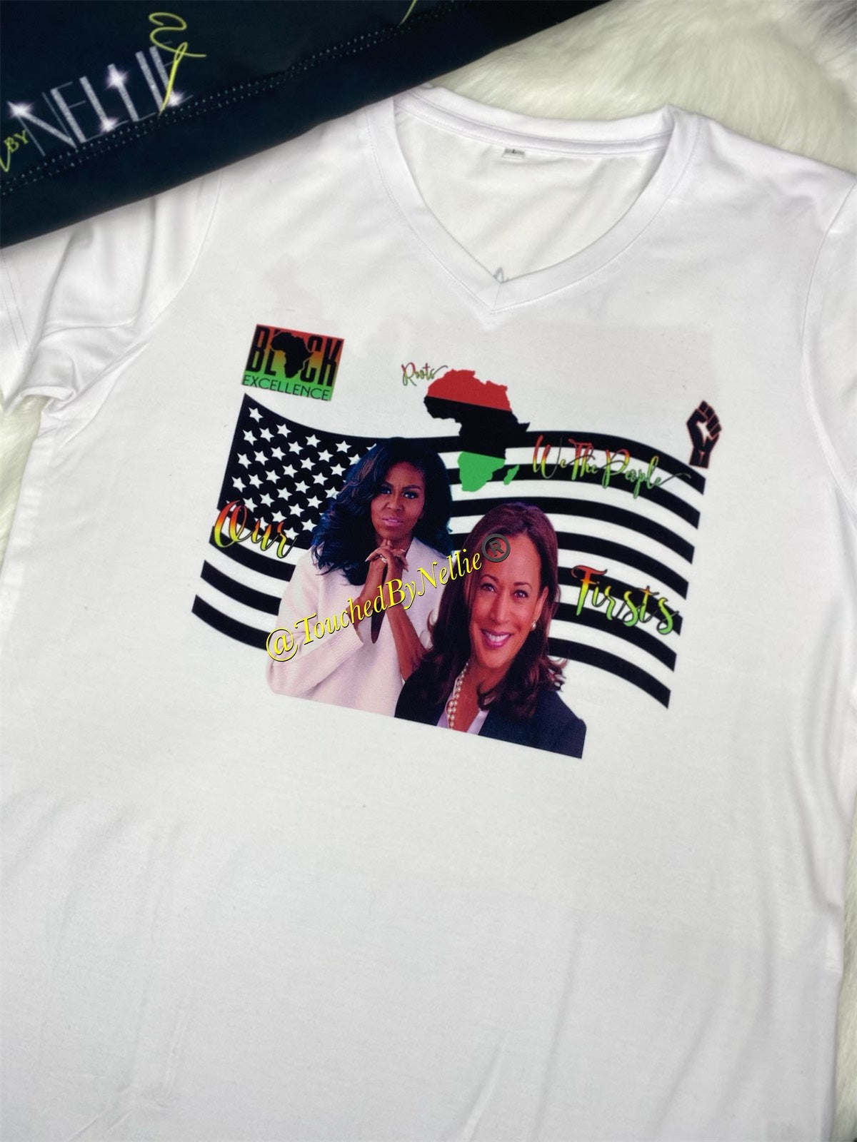 Our Firsts (1st Lady & 1st VP) 2 Sided T-Shirt